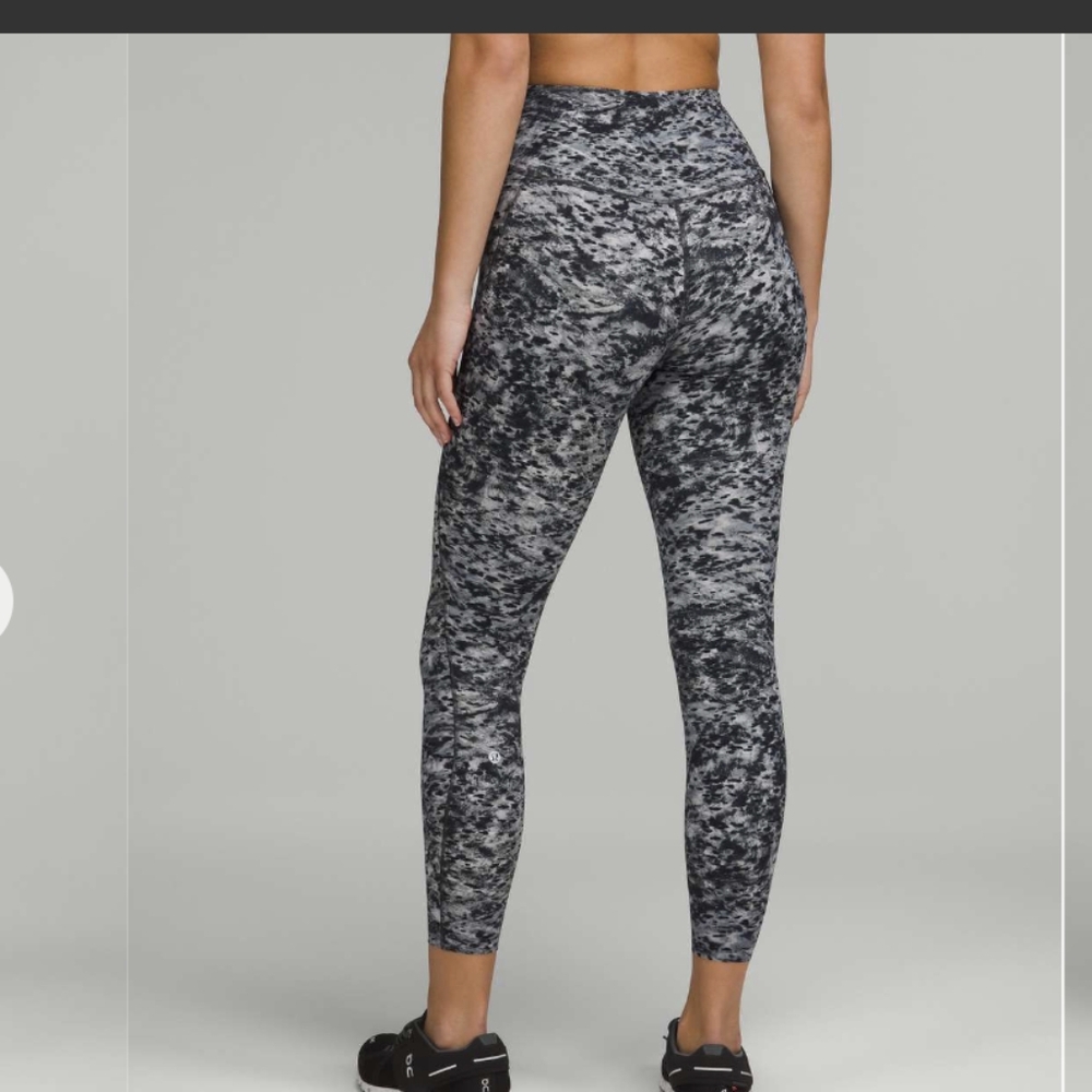 Lululemon Base Pace High-Rise Tight 25" Estuary Grey Multi